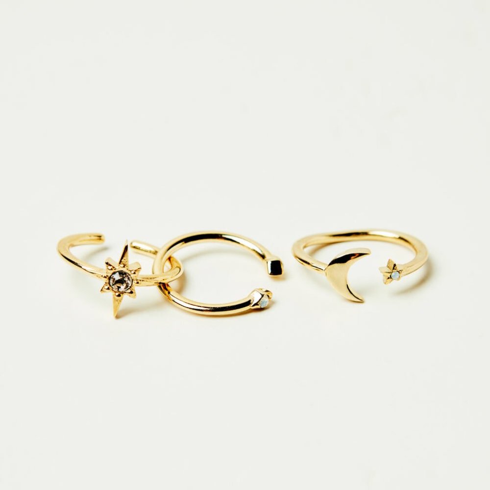 Celestial Adjustable Ring Set - Picture 5 of 6